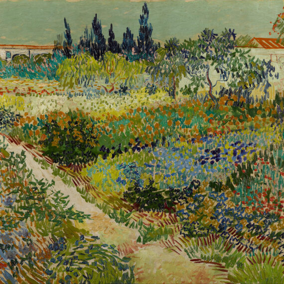 Garden at Arles, Vincent van Gogh (1888), KUNSTMUSEUM Den Haag